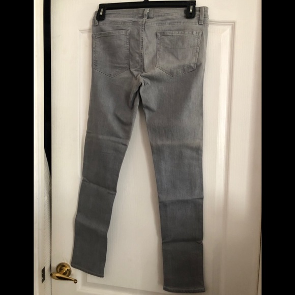 Paige Skyline Skinny Steely Wash Jean - Picture 1 of 16